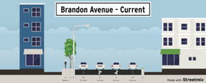 Brandon Avenue current conditions