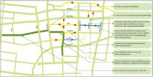 Downtown Circulation Improvements from 2017 Downtown Plan