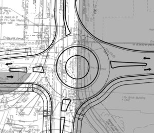 13th Street Roundabout from 2020 SmartScale Application