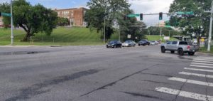 View of Orange Ave Intersection