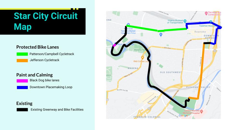 Star City Circuit Map