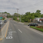 Hill up Brandon Ave towards Towers Shopping Center