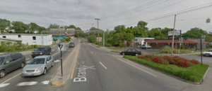 Hill up Brandon Ave towards Towers Shopping Center