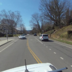 Transition between Roanoke River Greenway and Memorial Drive in Grandin