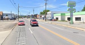 Cars driving side-by-side with no congestion often leads to speeding