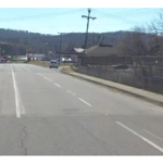 View of Bus Stop on Ogden Road